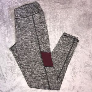 Small grey lined leggings